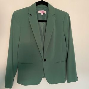 9&CO Green Teal Blazer Size 4